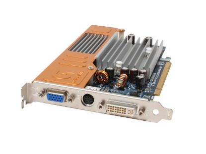 Picture of GIGABYTE GV-NX62TC256P8-RH GeForce 6200TC Supporting 256MB (128MB On board) GDDR2 PCI Express x16 Video Card