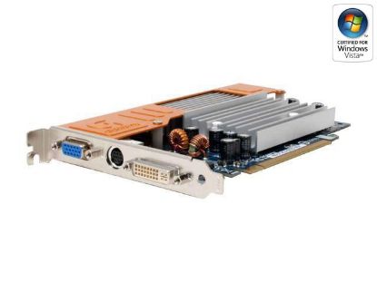 Picture of GIGABYTE GV-NX73G256D-RH GeForce 7300GS 512MB(256MB on Board) 64-bit GDDR2 PCI Express x16 SLI Support Video Card