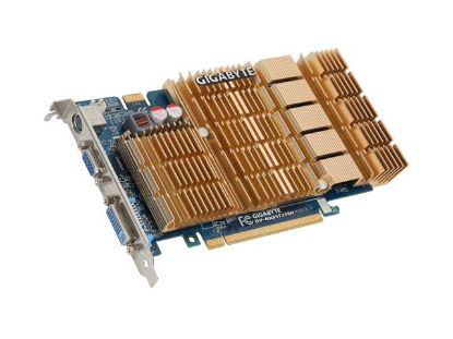 Picture of GIGABYTE GV-NX85T256H GeForce 8500 GT 256MB 128-bit GDDR2 PCI Express x16 HDCP Ready SLI Support Video Card