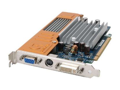 Picture of GIGABYTE GV-NX72G128D GeForce 7200GS 128MB 64-bit GDDR2 PCI Express x16 SLI Support Video Card