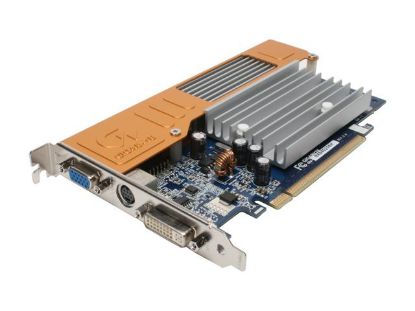 Picture of GIGABYTE GV-NX84G256H GeForce 8400 GS 256MB 64-bit GDDR2 PCI Express x16 HDCP Ready Video Card