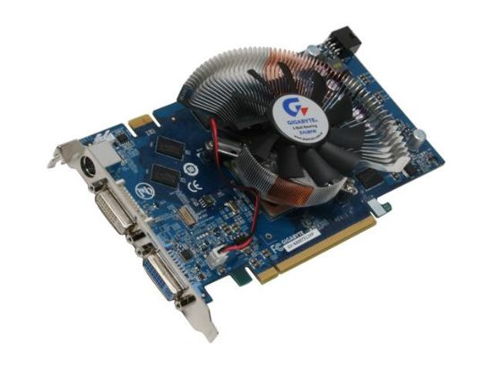 Picture of GIGABYTE GV-NX88T512HP GeForce 8800 GT 512MB 256-bit GDDR3 PCI Express 2.0 x16 HDCP Ready SLI Support Video Card