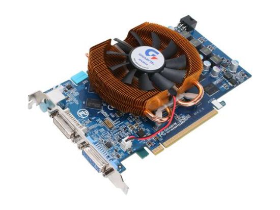 Picture of GIGABYTE GV-NX88T512HP8 GeForce 8800 GT 512MB 256-bit GDDR3 PCI Express 2.0 x16 HDCP Ready SLI Support Video Card