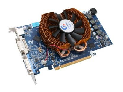 Picture of GIGABYTE GV-NX88T256HV1 GeForce 8800 GT 256MB 256-bit GDDR3 PCI Express 2.0 x16 HDCP Ready SLI Support Video Card