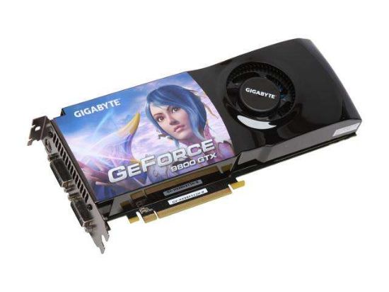 Picture of GIGABYTE GV-NX98X512H-B GeForce 9800 GTX 512MB 256-bit GDDR3 PCI Express 2.0 x16 HDCP Ready SLI Support Video Card