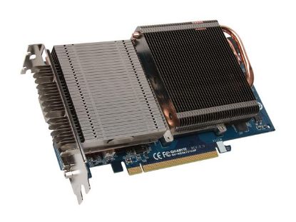 Picture of GIGABYTE GV-NX96T512HP GeForce 9600 GT 512MB 256-bit GDDR3 PCI Express 2.0 x16 HDCP Ready SLI Support Video Card