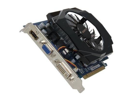 Picture of GIGABYTE GV-N440-1GI GeForce GT 440 (Fermi) 1GB 128-bit DDR3 PCI Express 2.0 x16 HDCP Ready Video Card