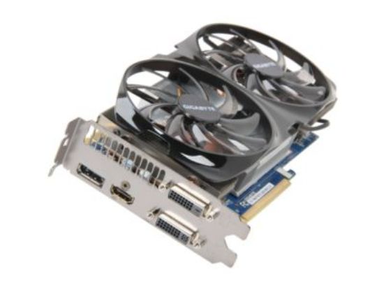 Picture of GIGABYTE GV-N66TWF2-2GD GeForce GTX 660 Ti 2GB 192-bit GDDR5 PCI Express 3.0 x16 HDCP Ready SLI Support Video Card