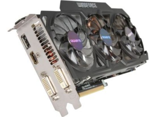 Picture of GIGABYTE GV-N780OC-3GD GeForce GTX 780 3GB 384-bit GDDR5 PCI Express 3.0 HDCP Ready SLI Support Video Card