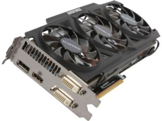 Picture of GIGABYTE GV-R927XOC-2GD Radeon R9 270X 2GB 256-bit GDDR5 PCI Express 3.0 HDCP Ready CrossFireX Support Video Card