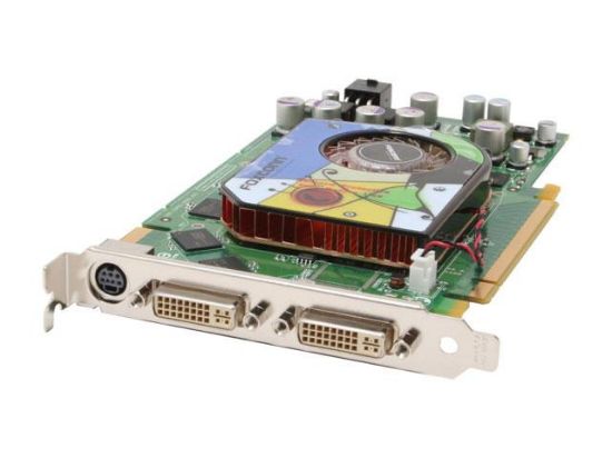 Picture of FOXCONN FV-N79GM3D2-HP GeForce 7950GT 512MB 256-bit GDDR3 PCI Express x16 HDCP Ready SLI Support Video Card