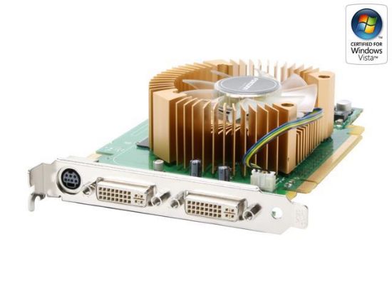 Picture of FOXCONN 8600GT-256 GeForce 8600GT 256MB 128-bit GDDR3 PCI Express x16 SLI Supported Video Card