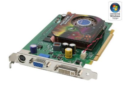 Picture of FOXCONN 8500GT-512 GeForce 8500GT 512MB 128-bit GDDR2 PCI Express x16 SLI Supported Video Card