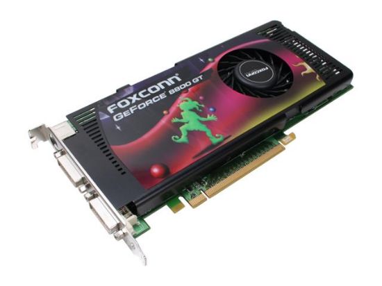 Picture of FOXCONN 8800GT-512 OC660/1940 GeForce 8800 GT 512MB 256-bit GDDR3 PCI Express 2.0 x16 HDCP Ready SLI Support Video Card