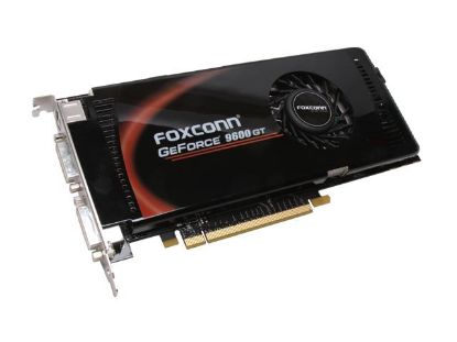 Picture of FOXCONN 9600GT-512 GeForce 9600 GT 512MB 256-bit GDDR3 PCI Express 2.0 x16 HDCP Ready SLI Support Video Card