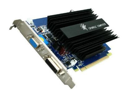 Picture of SPARKLE SFPX95GT512U2HP GeForce 9500 GT 512MB 128-bit DDR2 PCI Express 2.0 x16 HDCP Ready Video Card