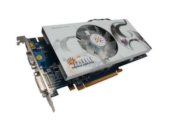 Picture of SPARKLE SFPX98GTX512D3 SFPX98GTXand512D3 GeForce 9800 GTXand 512MB 256-bit GDDR3 PCI Express 2.0 x16 HDCP Ready SLI Support Video Card