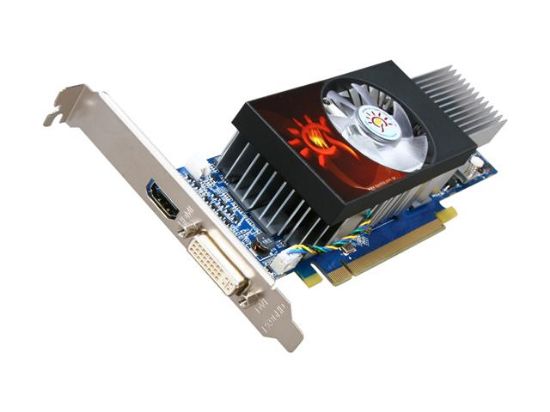 Picture of SPARKLE SX98GT1024D3LNM GeForce 9800 GT 1GB 256-bit GDDR3 PCI Express 2.0 x16 HDCP Ready Low Profile Video Card