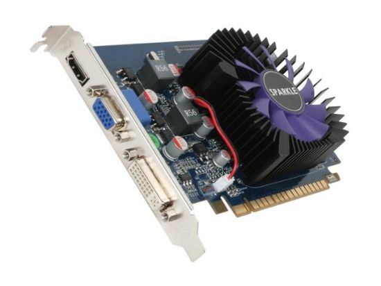 Picture of SPARKLE SXT4401024S3NM GeForce GT 440 (Fermi) 1GB 128-bit DDR3 PCI Express 2.0 x16 HDCP Ready Video Card