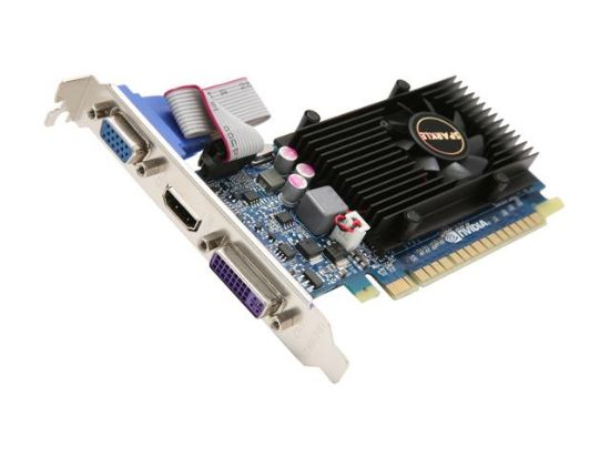 Picture of SPARKLE SXT5201024S3LNM GeForce GT 520 (Fermi) 1GB 64-bit DDR3 PCI Express 2.0 x16 HDCP Ready Low Profile Ready Video Card