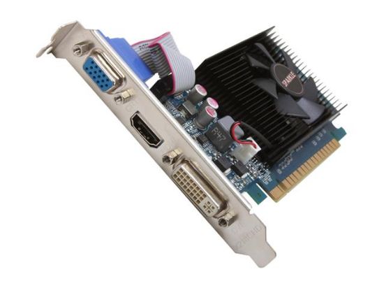 Picture of SPARKLE SX84GS512S3LNM GeForce 8400 GS 512MB 64-bit DDR3 PCI Express 2.0 x16 HDCP Ready Low Profile Ready Video Card