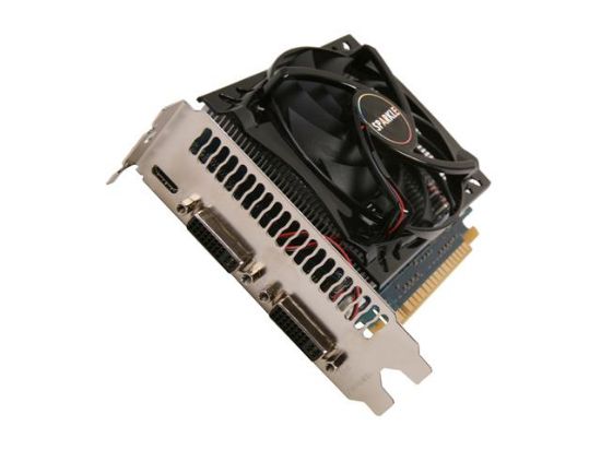 Picture of SPARKLE X450S1024KDL GeForce GTS 450 (Fermi) 1GB 128-bit GDDR5 PCI Express 2.0 x16 HDCP Ready SLI Support Video Card