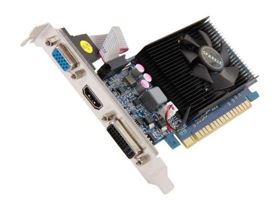 Picture of SPARKLE 700008 GeForce GT 610 2GB 64-bit PCI Express 2.0 x16 HDCP Ready Low Profile Ready Video Card