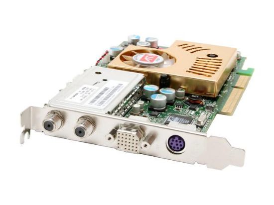 Picture of GECUBE ATI AIW9600XT 128M Radeon 9600XT 128MB 128-bit DDR AGP 4X/8X ALL-IN-WONDER Video Card