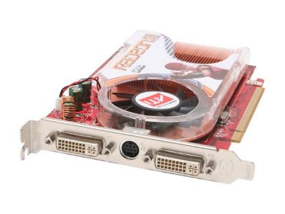 Picture of GECUBE GC-HM1600PG2-D3 Radeon X1600PRO Supporting 512MB HyperMemory(256MB on Board) 128-bit GDDR2 PCI Express x16 Video Card