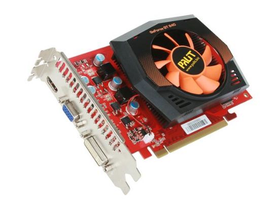 Picture of PALIT NE5T240SFHD01 GeForce GT 240 1GB 128-bit GDDR5 PCI Express 2.0 x16 HDCP Ready Video Card