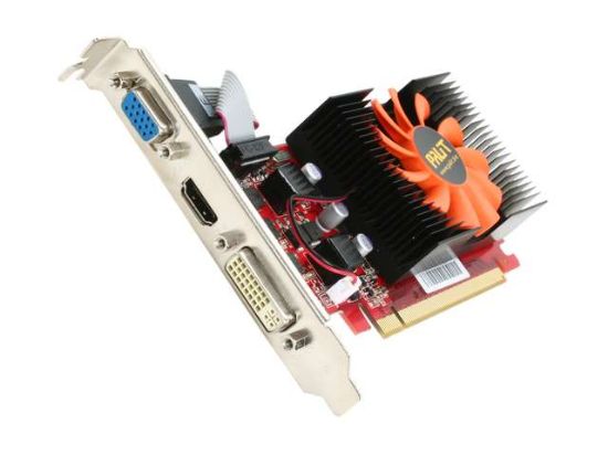 Picture of PALIT NEAT4300FHD01 GeForce GT 430 (Fermi) 1GB 128-bit DDR3 PCI Express 2.0 x16 HDCP Ready Low Profile Video Card