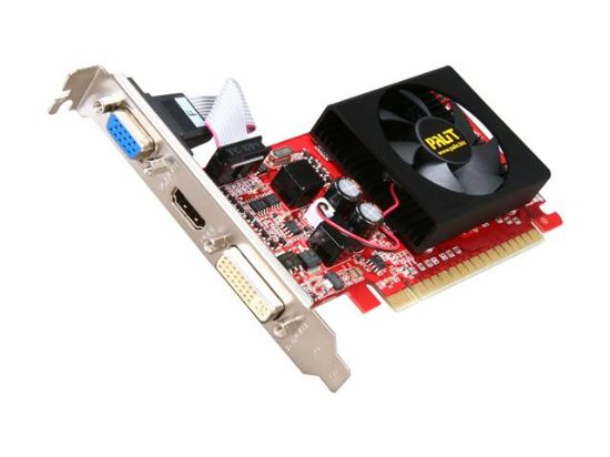 Picture of PALIT NEA8400SFHD06 GeForce 8400 GS Superand 1GB 64-bit DDR3 PCI Express 2.0 x16 HDCP Ready Low Profile Video Card