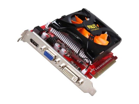 Picture of PALIT NE5T4400HD01-1083F GeForce GT 440 (Fermi) 1GB 128-bit GDDR5 PCI Express 2.0 x16 HDCP Ready Video Card