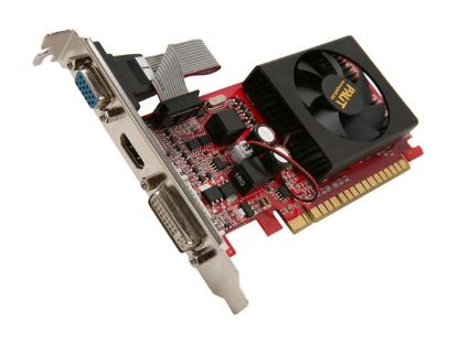 Picture of PALIT NEAG84S0HD53-2187F GeForce 8400 GS 512MB 32-bit DDR3 PCI Express 2.0 x16 HDCP Ready Low Profile Ready Video Card