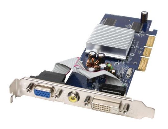 Picture of ASUS V9520-X/TD/128 GeForce FX 5200 128MB 64-bit DDR AGP 8X Low Profile Video Card