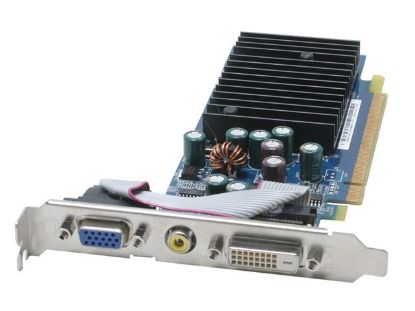 Picture of ASUS EN6200TC128/TD/16M GeForce 6200TC Supporting 128MB (16MB memory on board) 32-bit DDR PCI Express x16 Video Card