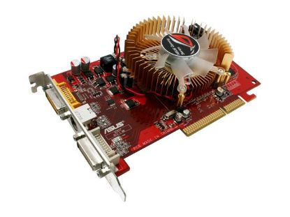 Picture of ASUS AH2600PRO/HTDP/512M Radeon HD 2600PRO 512MB 128-bit GDDR2 AGP 4X/8X HDCP Ready Video Card