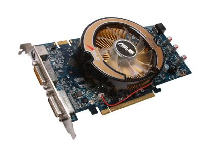 Picture of ASUS EN9600GT/HTDI/512M GeForce 9600 GT 512MB 256-bit GDDR3 PCI Express 2.0 x16 HDCP Ready SLI Support Video Card