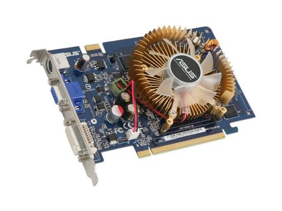 Picture of ASUS EN8600GT MAGIC/HTP/512M GeForce 8600 GT 512MB 128-bit GDDR2 PCI Express x16 HDCP Ready SLI Support Video Card