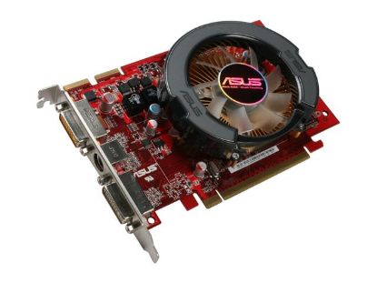 Picture of ASUS EAH3650 TOP/HTDI/256M/A Radeon HD 3650 256MB 128-bit GDDR3 PCI Express 2.0 x16 HDCP Ready CrossFireX Support Video Card
