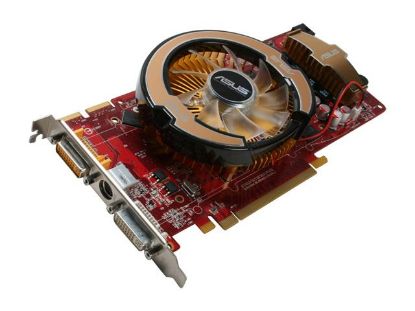 Picture of ASUS EAH3870 TOP/G/HTDI/512M/A Radeon HD 3870 512MB 256-bit GDDR4 PCI Express 2.0 x16 HDCP Ready CrossFireX Support Video Card