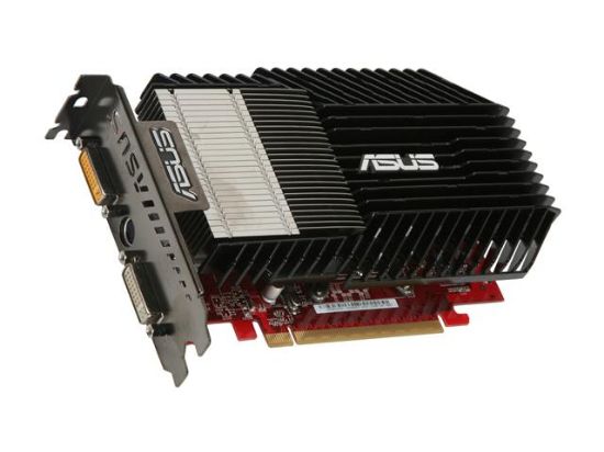 Picture of ASUS EAH3650 SILENT/HTDI/512M Radeon HD 3650 512MB 128-bit GDDR3 PCI Express 2.0 x16 HDCP Ready CrossFireX Support Video Card