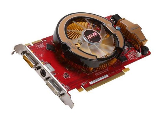 Picture of ASUS EAH3850 TOP/HTDI/512M Radeon HD 3850 512MB 256-bit GDDR3 PCI Express 2.0 x16 HDCP Ready CrossFireX Support Video Card
