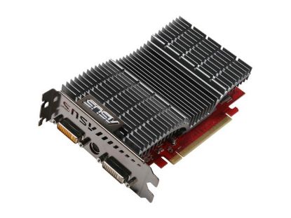Picture of ASUS EAH3650 SILENT MAGIC/HTDP/512M Radeon HD 3650 512MB 128-bit GDDR2 PCI Express 2.0 x16 HDCP Ready Video Card