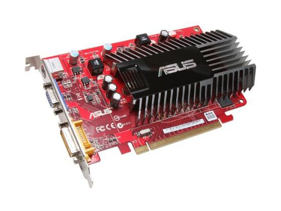 Picture of ASUS EAH3450/HTP/512M Radeon HD 3450 512MB 64-bit GDDR2 PCI Express 2.0 x16 HDCP Ready Video Card