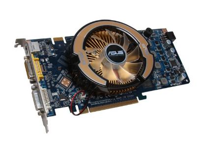 Picture of ASUS EN9600GSO TOP/HTDP/384M GeForce 9600 GSO 384MB 192-bit GDDR3 PCI Express 2.0 x16 HDCP Ready SLI Support Video Card