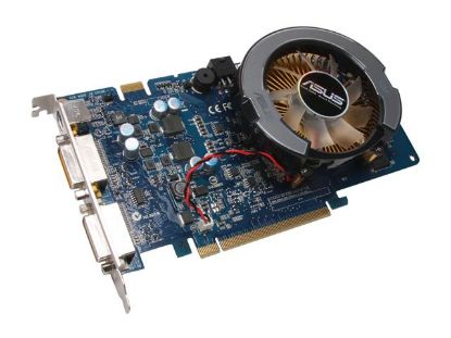 Picture of ASUS EN9600GSO MAGIC/HTDP/512M GeForce 9600 GSO 512MB 128-bit GDDR2 PCI Express 2.0 x16 HDCP Ready SLI Support Video Card