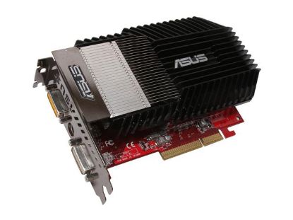 Picture of ASUS AH3650 SILENT/HTDI/512M Radeon HD 3650 512MB 128-bit GDDR2 AGP 4X/8X HDCP Ready Video Card