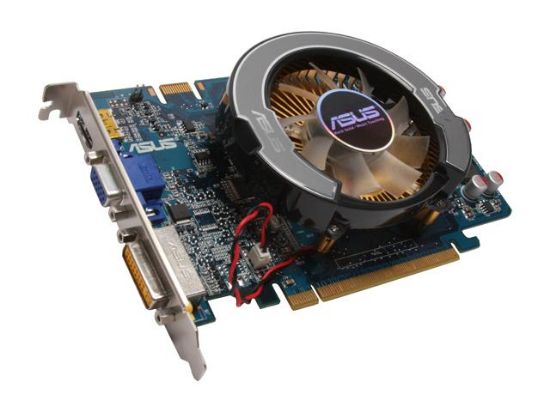 Picture of ASUS EN9500GT TOP/DI/512M GeForce 9500 GT 512MB 128-bit GDDR3 PCI Express 2.0 x16 HDCP Ready SLI Support Video Card