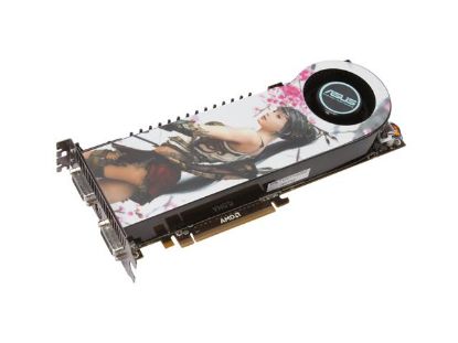 Picture of ASUS EAH4870X2/HTDI/2G Radeon HD 4870 X2 2GB 512-bit GDDR5 PCI Express 2.0 x16 HDCP Ready CrossFireX Support Video Card